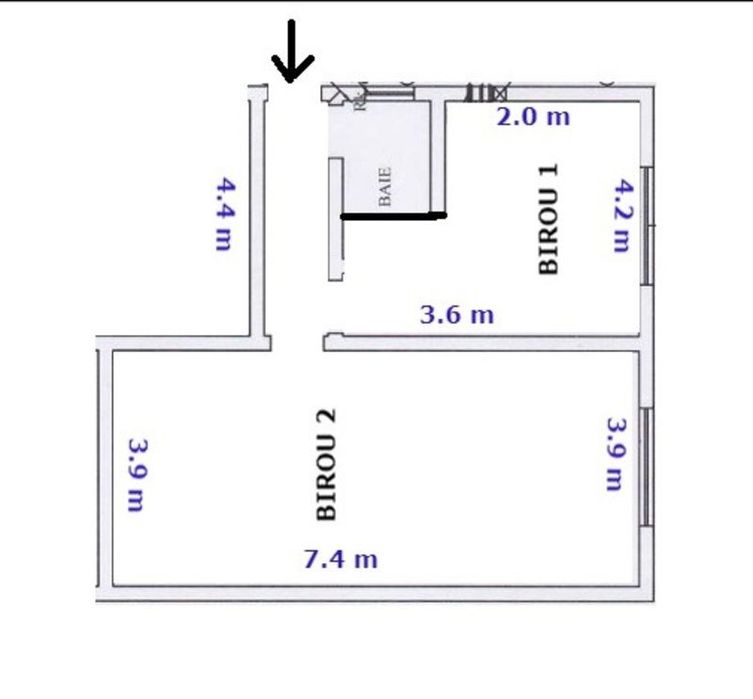 IASI - COPOU - DE INCHIRIAT - Spatiu comercial 54 mp - Renovat total !