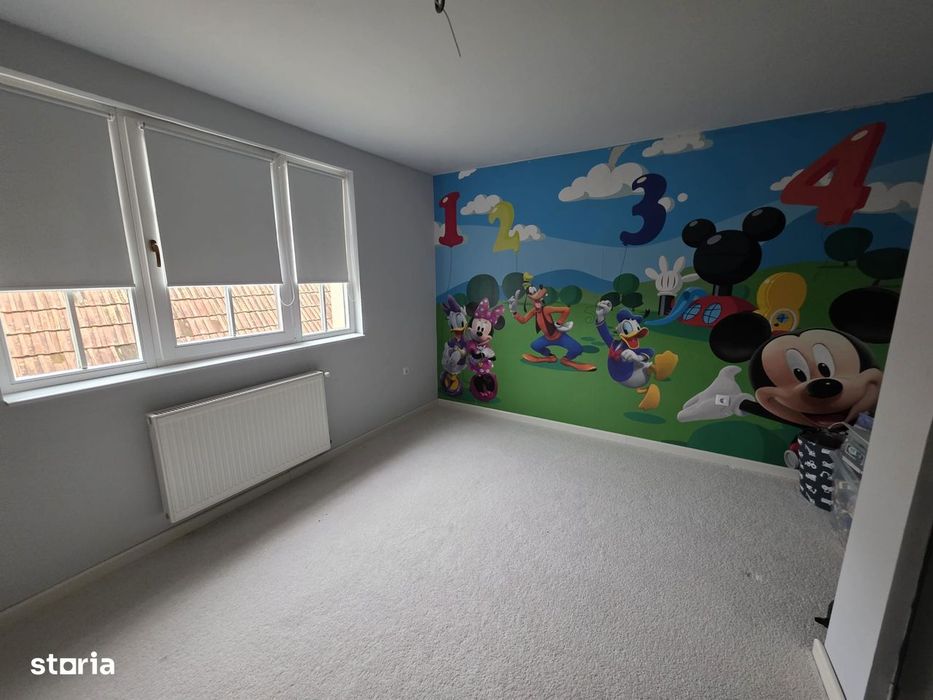 Casa noua Cerghid, teren 420 mp , gard facut, utilata si mobilata