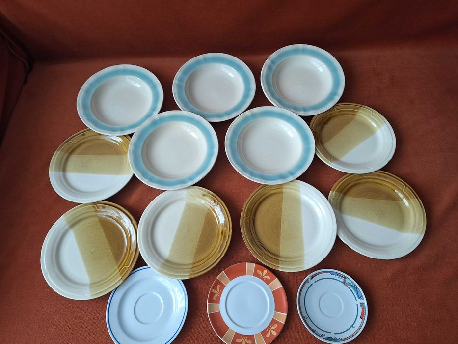 Farfurii mari si mici - folosite, stare buna