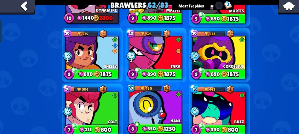 бравлстарс акаунт