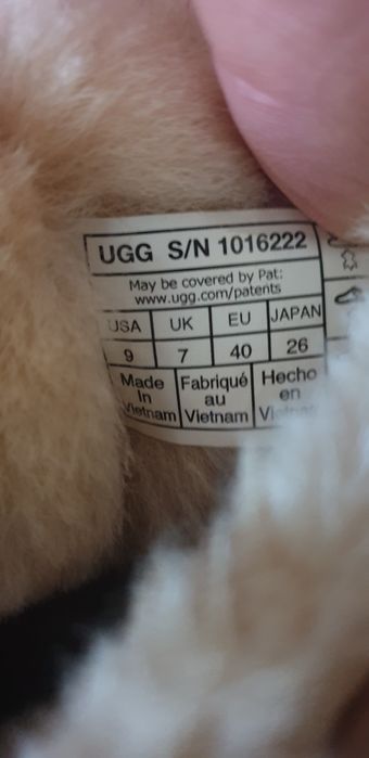 UGG Classic Mini UK 7 US 9 Size 40/26см ОРИГИНАЛ! Дамски Зимни Ботуши!