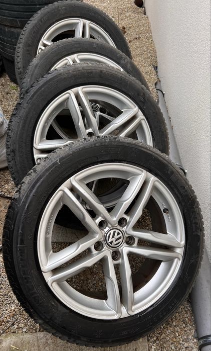 Jante vw audi skoda seat  r17 cu anvelope ms