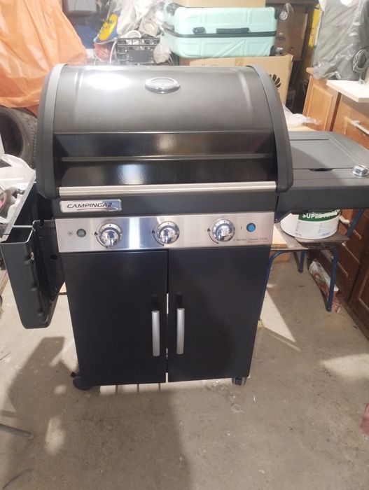 Газгрил със три горелки+котлон