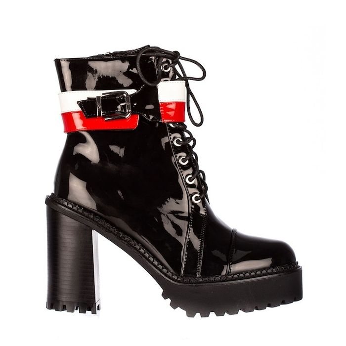 Botine cu toc gros