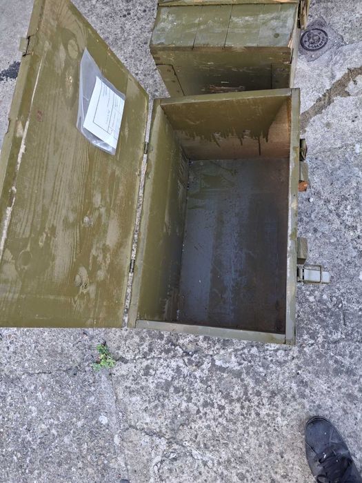 Военни дървени  сандъци