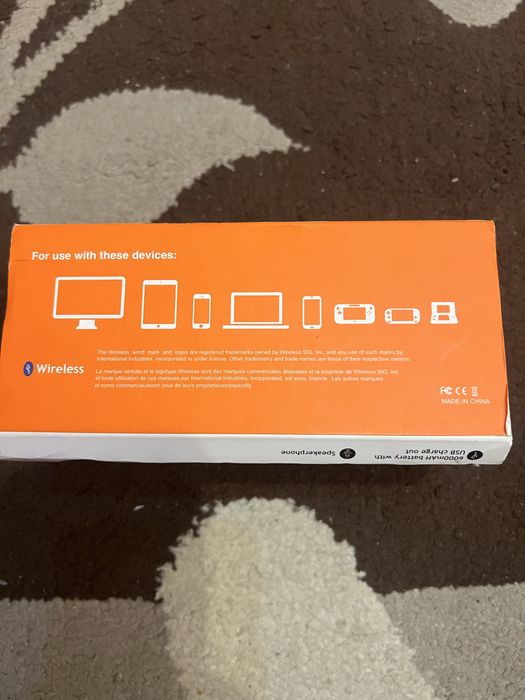 Boxa portabila 5W stereo noua