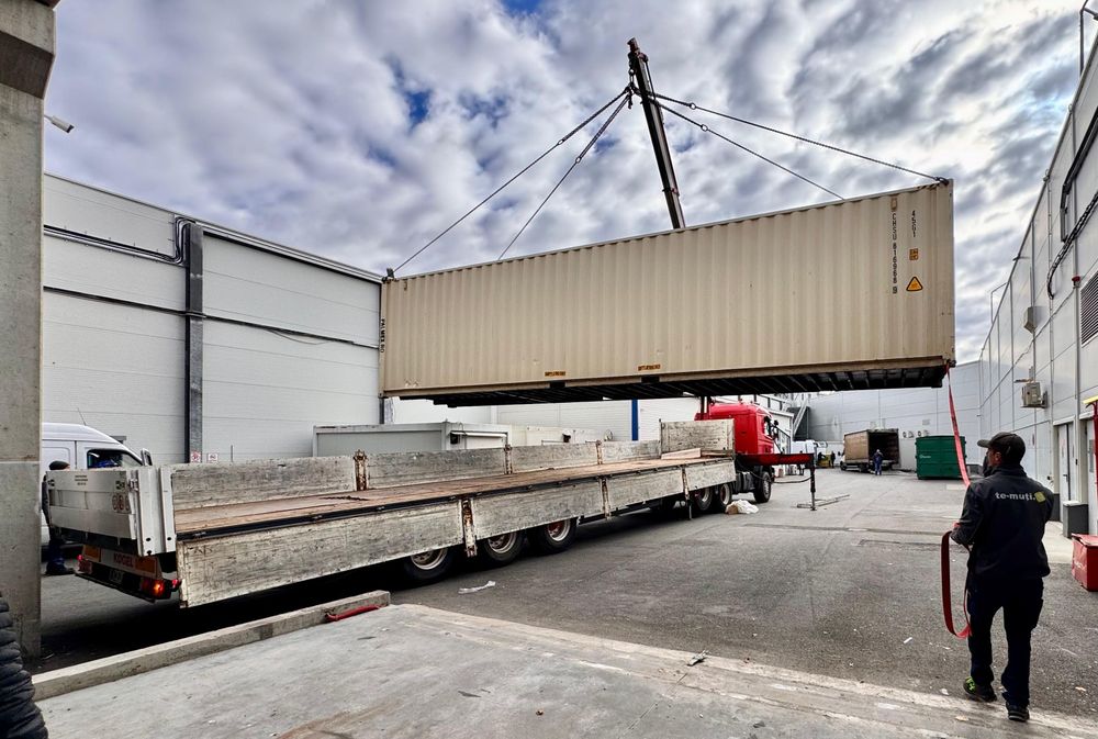 Containere Maritime, Containere Depozitare, container