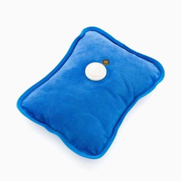 Perna electrica cu apa calda, reincarcabila, husa moale si catifelata