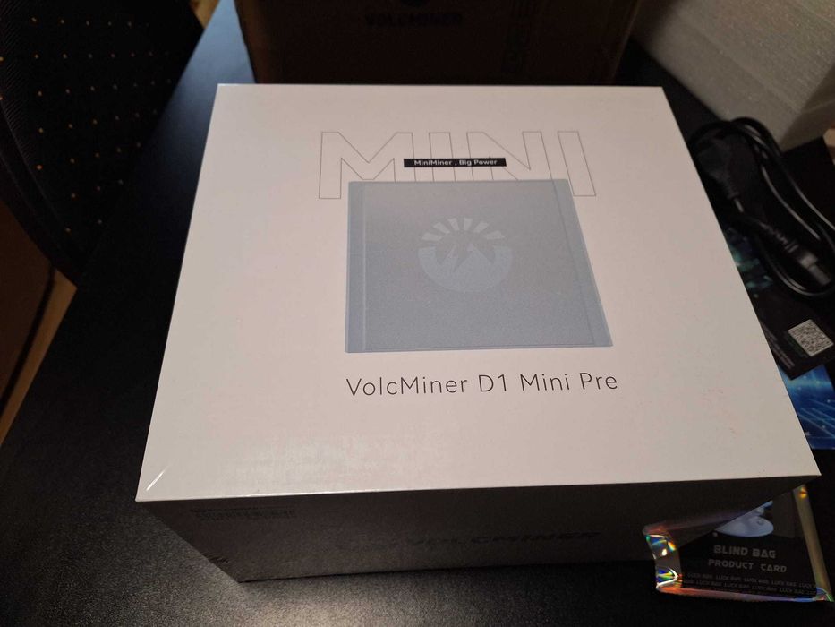 VolcMiner D1 Mini Pre - Miner  DOGE + LTC 2.23 GH/s, 500W, Nou