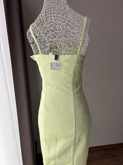Зелена дънкова рокля H&M