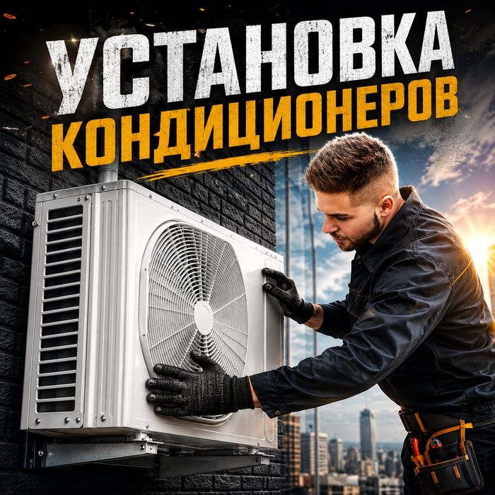 Установка кондиционеров
