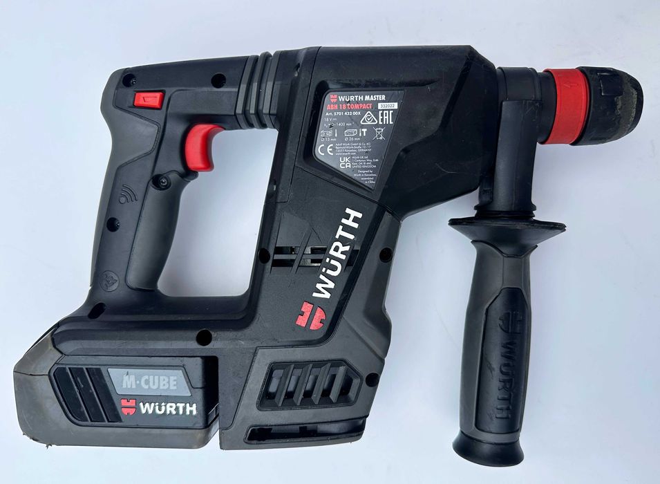 Wurth M-Cube -  Безчетков сет от перфоратор, ъглошлайф и винтоверт