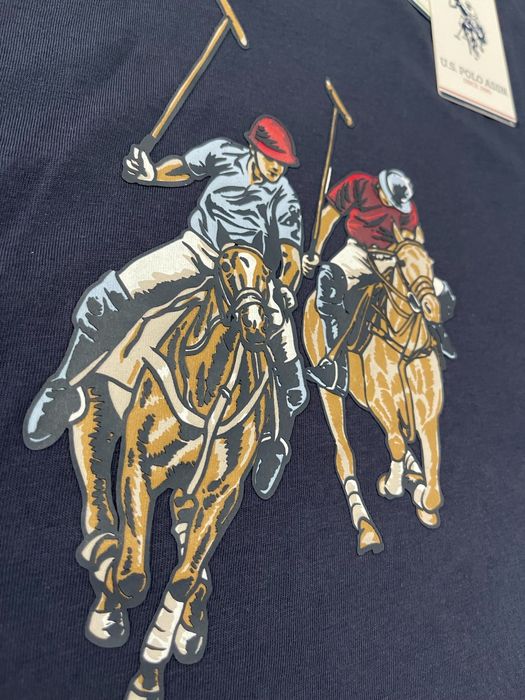 Tricou barbati U S Polo Assn bleumarin XL