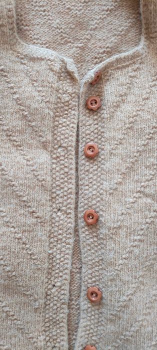 Vestă lână naturală