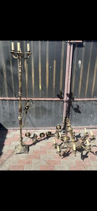 Set candelabru , lampa podea .aplici