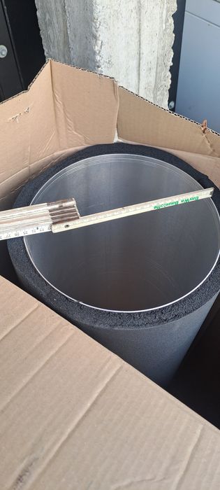 Tubulatura aluminiu d 250 mm,l 1000