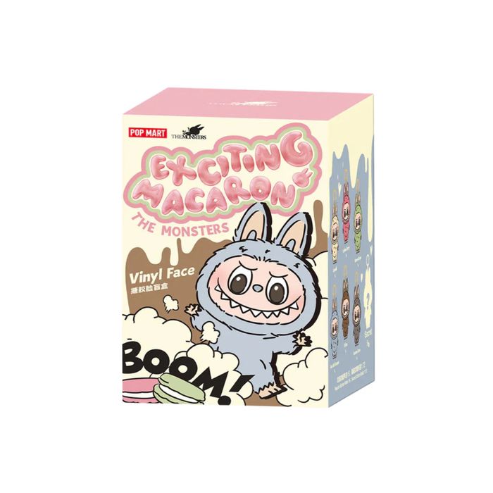 Labubu Exciting Macaron Soymilk/Лабубу бял цвят 17см