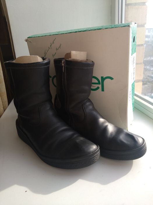 Ботинки цигейка натуральная кожа