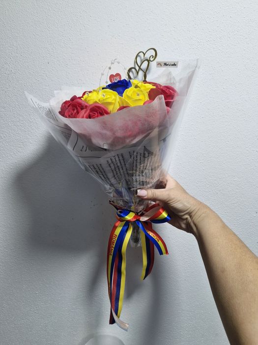 Buchete flori de săpun