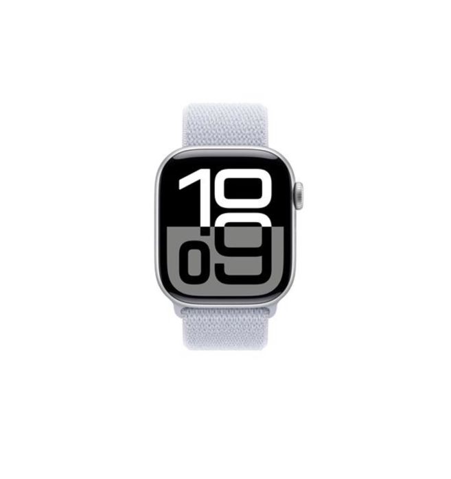 Apple Watch 10 46mm 5G Cell LTE Nou SIGILAT ! Silver Blue Cloud Alb