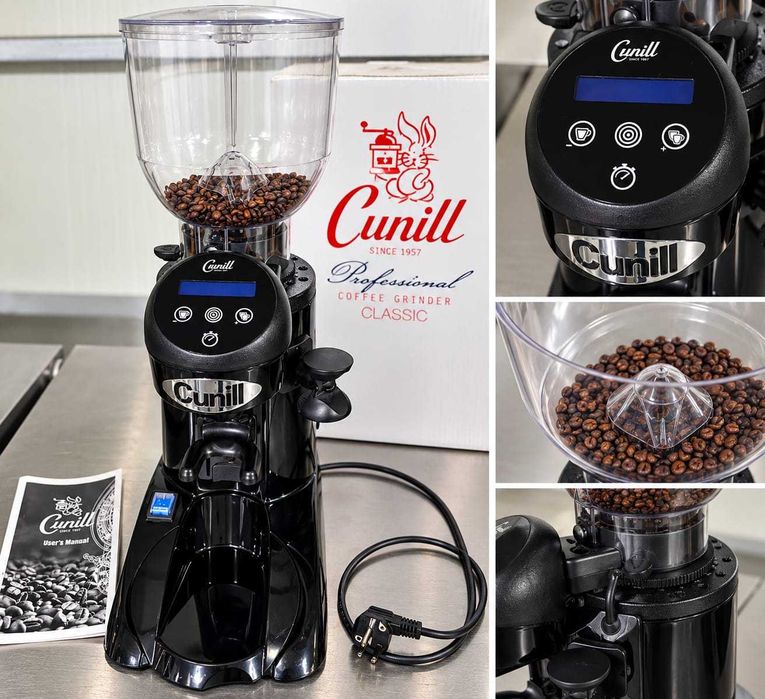 Rasnita profesionala cafea Cunill – NOUA-dozaj electronic – cu hopper
