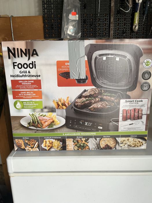 Ninja Foodi Grill Air Fryer – NOU (doar desigilat)