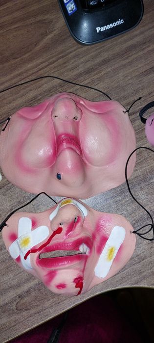 Полумаски праздничные.  Новые.. Карнавальные.