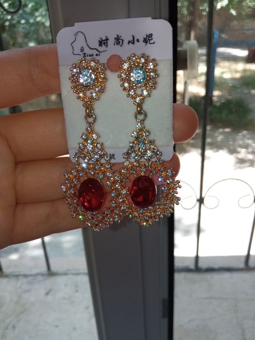 Вечерние серьги. Чиройли зираклар.