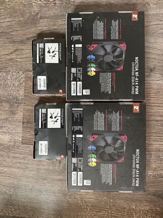 Охладител Noctua  chrome max NF A14 PWM