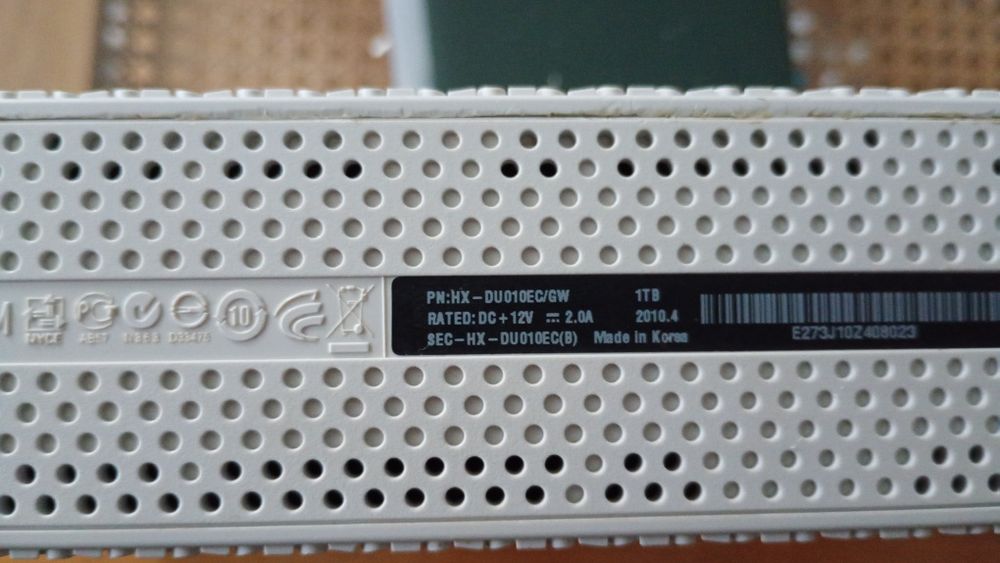 Rack extern 3.5" cu HDD 1T