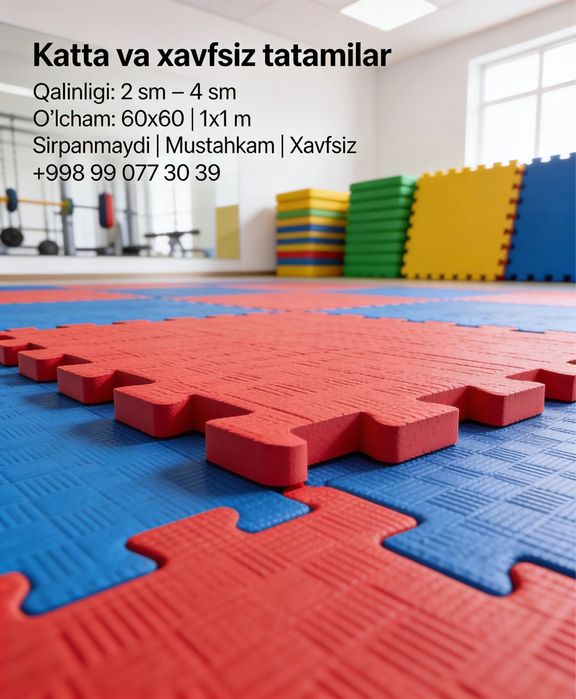 Tatami sport mat dayan detskiy детские спортивный мат татами пазл