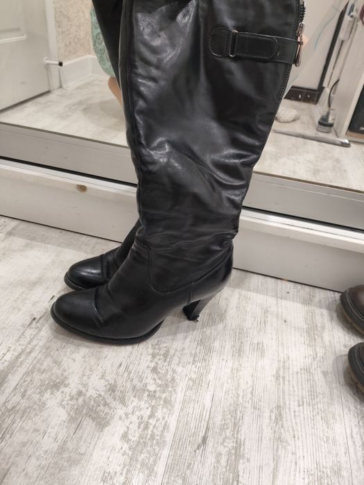 Женские сапоги, зима