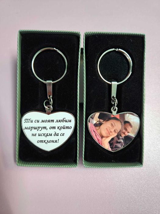 Ключодържател с ваша снимка и текст