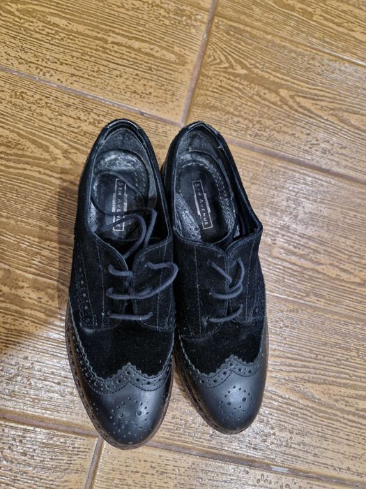 Pantofi dama casusl din piele