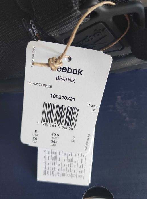 Saboti Reebok Beatnik Cordura negru 36, 39, 40.5EU