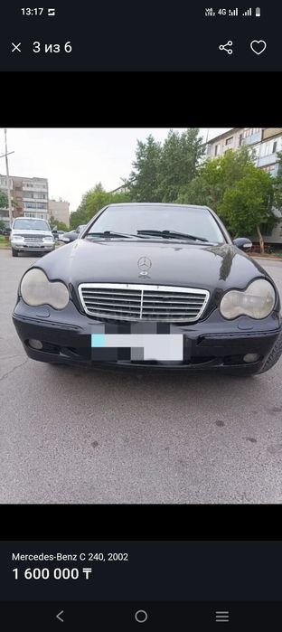 Авто Мерседес с240
