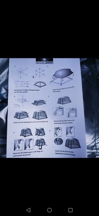 Pavilion de gradina (cort de gradina, foisor), nou in cutie.