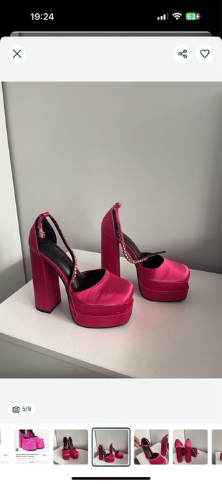 Обувки на ток тип версаче