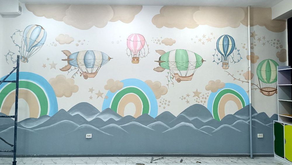 Роспись стен и интерьерние картины