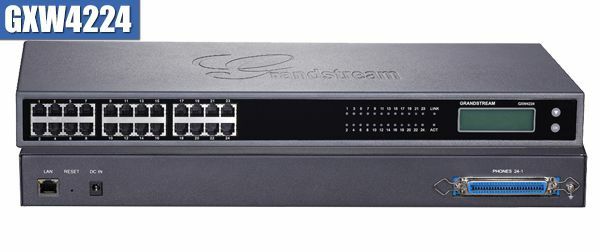 Grandstream voip GXW4224
Grandstream GXW4224 - VoIP шлюз, 24 FXS