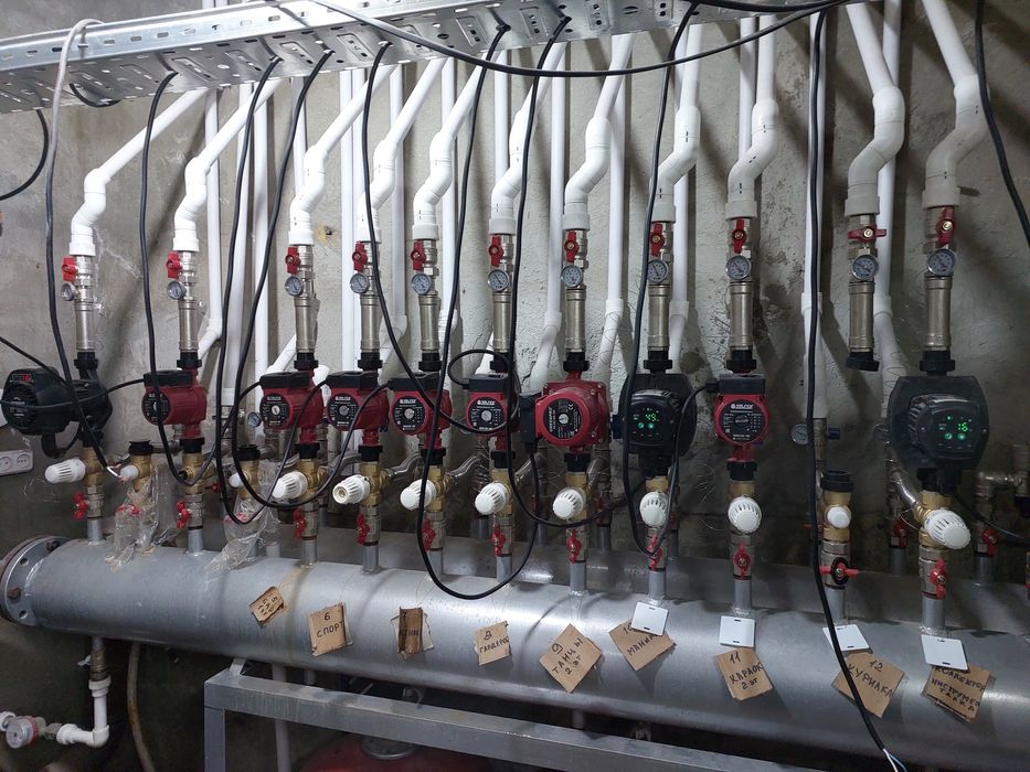 Отопление, водоснабжение.