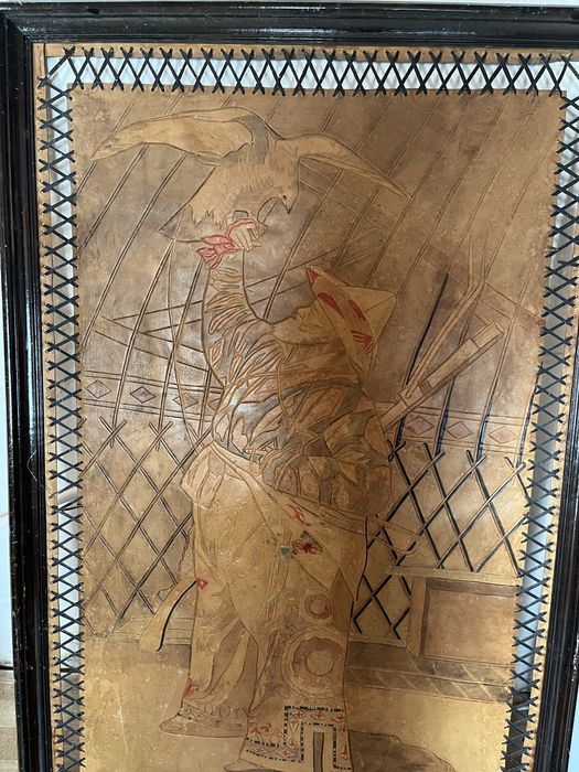 Қолөнер былғары картина