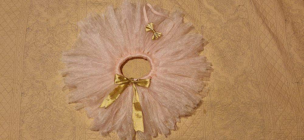 Тюлена пола + Лента за коса