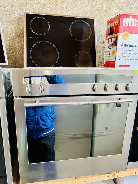 Готварска печка 50см комбинирана 24 месеца гаранция