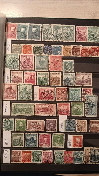 Почтовые марки Чехословакии