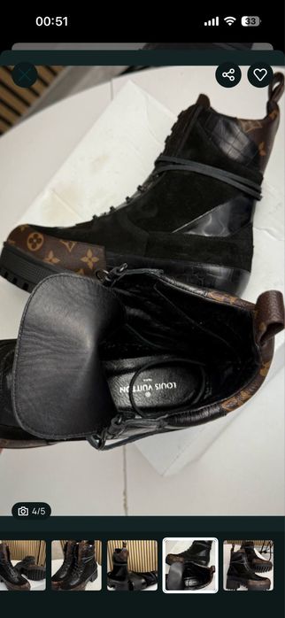 Ghete dama Louis Vuitton