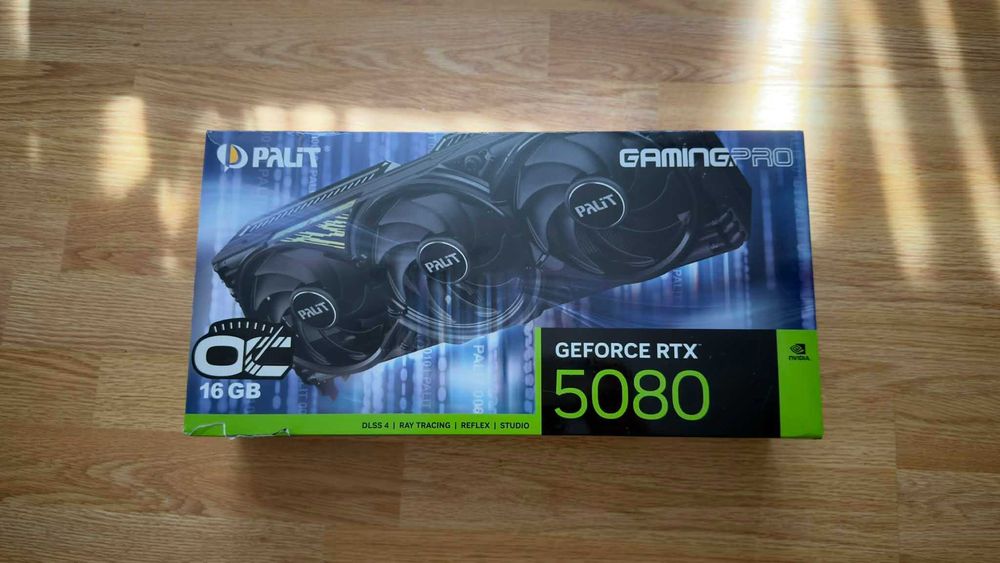 Palit RTX 5080 16GB GDDR7 256 bit GamingPro DLSS 4