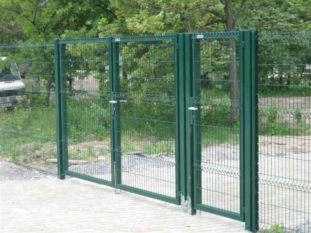 Модульное ограждение 3Д сетка. Монтаж.