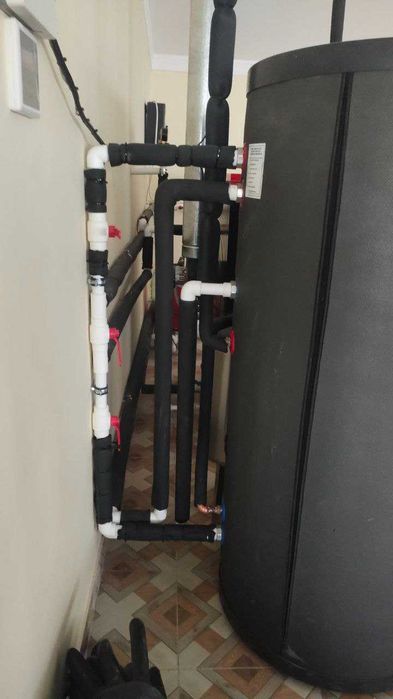 Quyosh kollektori o`rnatish/Установка солнечных коллекторов