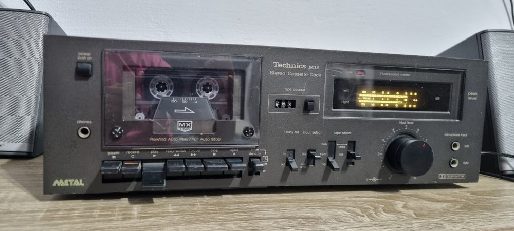 Deck caseta Technics M12 si RS B105